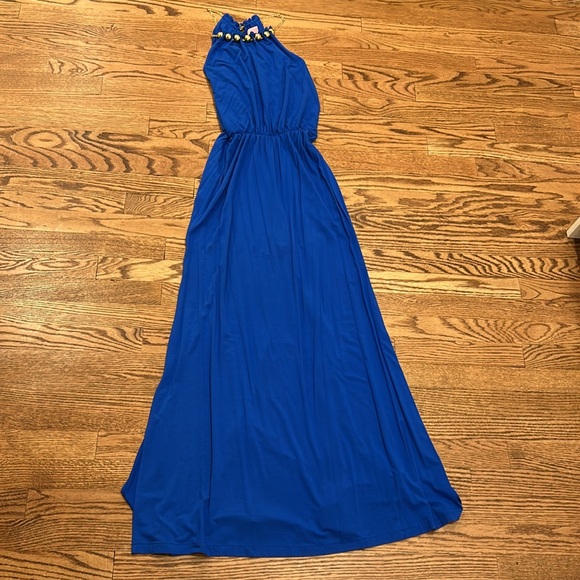 Lilly Pulitzer Inna Blue Maxi Dress, size XS - Picture 3 of 5